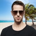 thumbnail image 6 of SUNVOES Polarized Sunglasses for Women Men Driving Vintage Square UV Protection, 6 of 10