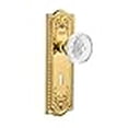 thumbnail image 3 of Nostalgic Warehouse 752248 Meadows Plate, Backset Size: 2.75", Unlaquered Brass, 3 of 4