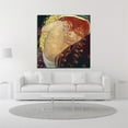 thumbnail image 2 of 14 x 14 Danae 1907-1908 by Gustav Klimt - Wall Art Print on Canvas Fabric Black, 2 of 3