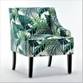 thumbnail image 2 of US Pride Furniture Correen 25" Wide Microfiber Accent Chair with Recessed Arms, Green, 2 of 5