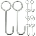 thumbnail image 1 of Stainless Steel Drain Removal Tool for Home Silver Lightweight Portable with Protective Case 20Pcs, 1 of 9