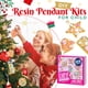 thumbnail image 1 of Xihbxyly Kit de Colgante de Resina Diy, Set de Manualidades de Cristal Epoxi, Diseño con Purpurina Brillante, Manualidades Creativas, Ideal para Hacer Regalos, Actividad Divertida En Grupo, Moldes de, 1 of 7