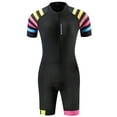 thumbnail image 1 of Traje de triatlón para mujer conjunto de Jersey de ciclismo de manga corta bicicleta MTB, 1 of 8