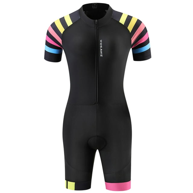 Traje de triatlón para mujer conjunto de Jersey de ciclismo de manga corta bicicleta MTB