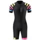 thumbnail image 1 of Wosawe Traje de triatlón para mujer, conjunto de jersey de ciclismo de manga corta, mono de ropa para bicicleta MTB Wosawe Jersey de ciclismo, 1 of 7