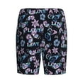 thumbnail image 5 of Naloa Love Butterflies Men's Short Pajama Pants, Lounge Comfort Shorts with Elasticized Waistband and Side Pockets - XX-Large, 5 of 9