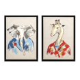 thumbnail image 1 of IMAX Corporation George et Charles 2 Peinture d'Œuvre sur Toile Ensemble, 1 of 1