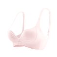 thumbnail image 7 of SAZBJOJN Women's Bras Seamless Full Coverage Bra Anti-Sagging Side Support Bras for Women Thin Lightly Push Up Bra No Underwire Comfort No Dig Strap Bra Size A Pink, 7 of 7