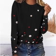 thumbnail image 4 of Womens Blouses Long Sleeve Petite Women's Shirts Plus Size Pullover Plus Size Blouses Casual Spring My Items, 4 of 7