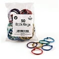 thumbnail image 2 of Hygloss Metallic Book Rings, 1", 50 Per Pack, 2 Packs, 2 of 2