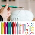 thumbnail image 6 of Yibooy Crochet Hooks Set 11 Sizes Aluminum Crochet Hooks with Case for Beginners, 6 of 8