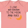 thumbnail image 4 of Inktastic I Love My Cousin to the Moon and Back Boys or Girls Baby Bodysuit, 4 of 5