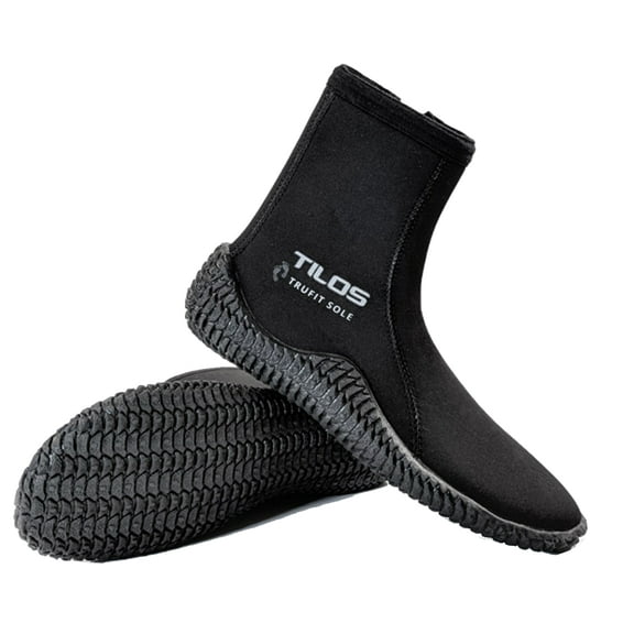 Tilos 3mm Trufit Titanium Zip Boot