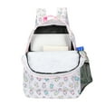 thumbnail image 7 of Aeropostale  Backpack for School, College, and Travel， Water Resistant Bookbag Lilac BOBA, 7 of 7