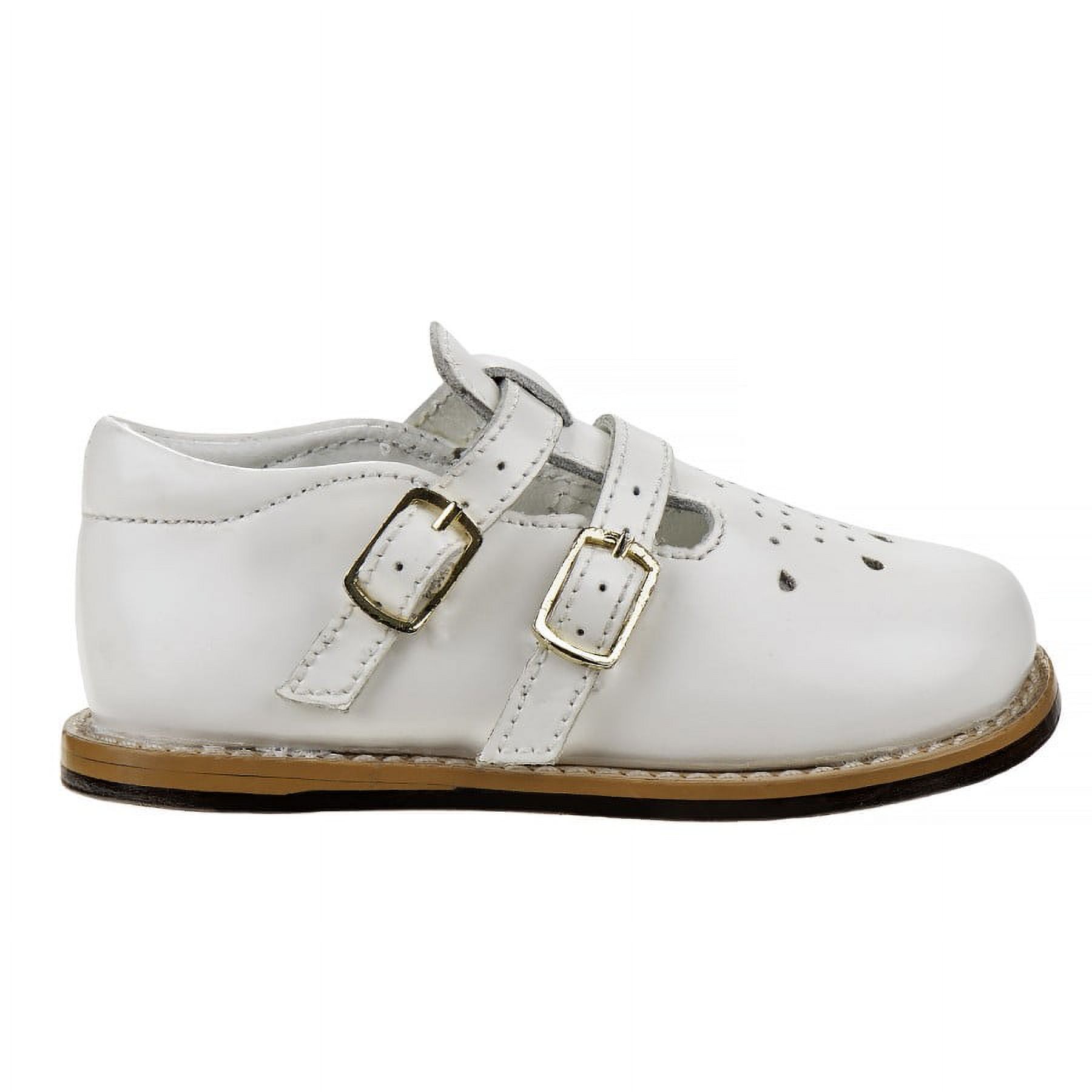 Josmo 8193 Buckle Toddlers' Wide Width Walking Shoes - White, 5.5 - image 2 of 5