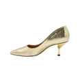 thumbnail image 2 of Zapatilla Salamandra® Para Dama Stiletto Oro Ingles dorado 25, 2 of 7