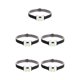 thumbnail image 1 of Sonducket Linterna frontal 3 modos Mini faros impermeables a prueba de lluvia Stripe Camping Supplies LED Headlamp 3W IPX4 Mini faros blancos Type2 NO2, 1 of 6