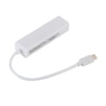 thumbnail image 3 of USB 3.1 Type C to RJ45 10/100Mbps Network Adapter External Network Ethernet LAN Adapter 3 USB Ports for Notebook Laptop (White), 3 of 5