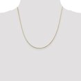 thumbnail image 2 of 14k Yellow Gold 20 Inch 1mm Octagonal Cubetto Omega Snake Chain Necklace Pendant Charm, 2 of 9