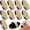 Black-4.92 x 2.56 Inch-10, variant on 10 Dry Brushing Body Brushes Sky Blue 4.92 x 2.56 Inch Exfoliating Shower Scrubber