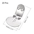 thumbnail image 2 of Unique Bargains 30mm x 19.5mm Iron Blank Shoe Clips for DIY Crafts Silver Tone 20 Pack, 2 of 6
