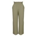 thumbnail image 3 of JustVH Women Thin Summer Hawaiian Loose Casual Flowy Slacks Ankle Length Wide Leg Pants, 3 of 8