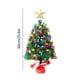 thumbnail image 3 of Mini árbol de Navidad de escritorio, paquete de árbol de Navidad, decoración navideña, adornos para árbol, 3 of 6