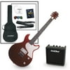 First Act Double Cutaway Electric Guitar Pack