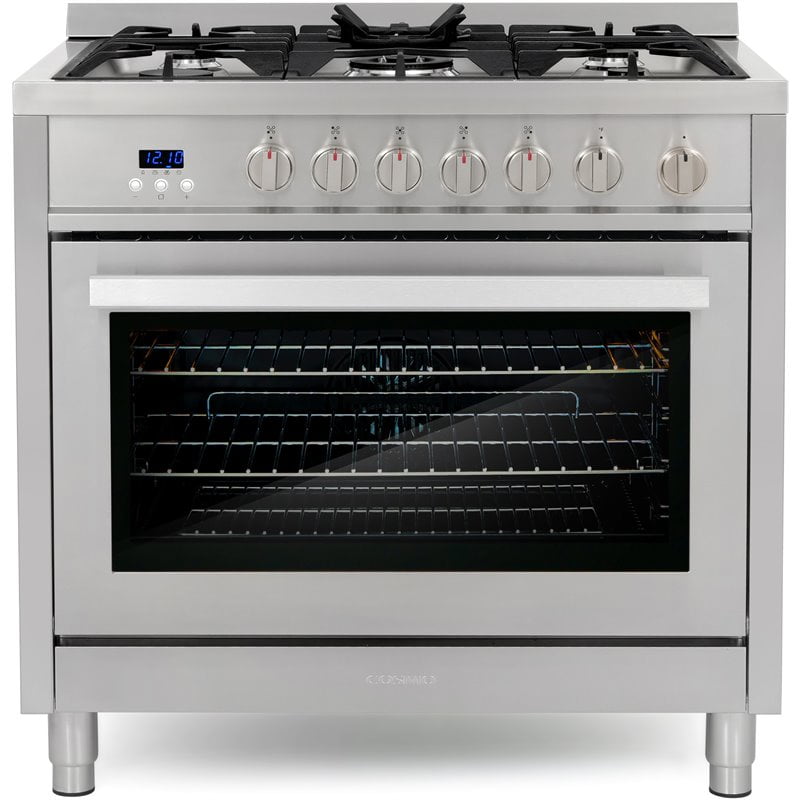 Buy Cosmo 36in 5 Burners 3.8cu ft Convection Oven Freestanding Gas Range Online at Lowest