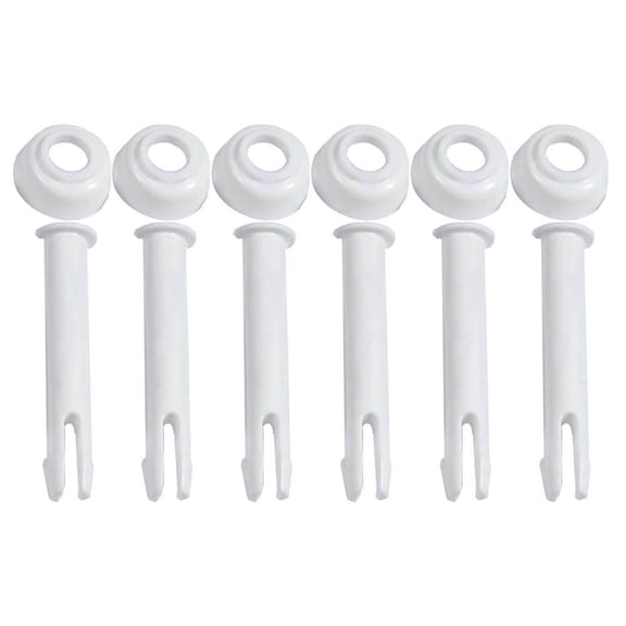 Intex Replacement Joint Pin & Seal for 13' - 24' Round Metal Frame Pools, 6 Pack