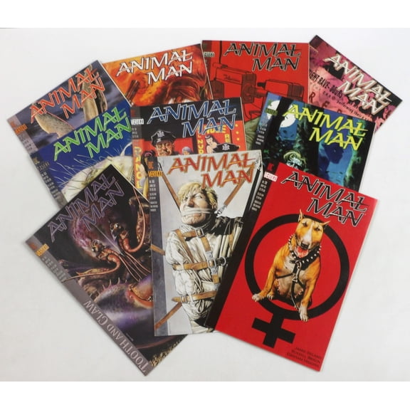 Animal Man (Vertigo) Value Bundle 10-Pack of Comic Books - Vertigo Comics