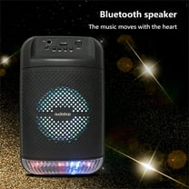 Hwkond Bluetooth Speakers Portable Bluetooth Speakers With Double Subwoofer Bass Bluetooth 5.0 Wireless Speaker Support FM Radio Small Stereo Sound System For Home Party On Clearance