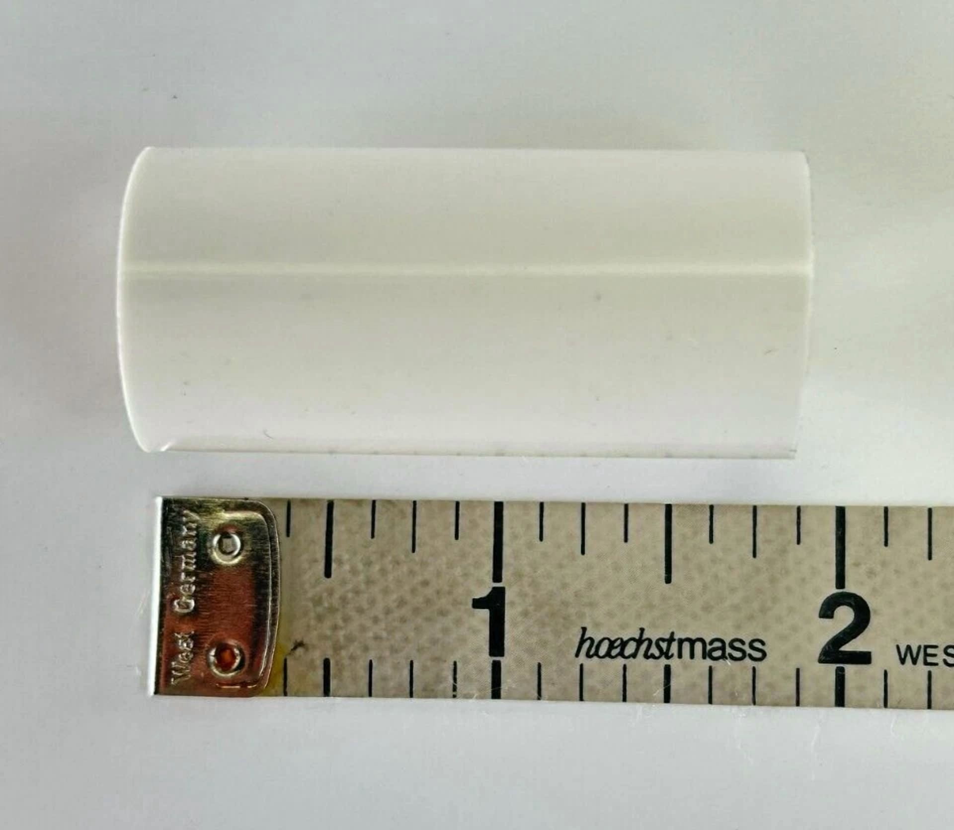 CRESTIN- 2 Inch White Plastic Candle Cover Sleeves, Chandelier Socket Sleeves Lot Of 12