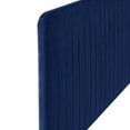 thumbnail image 2 of Modway Milenna Channel Tufted Performance Velvet Full/Queen Headboard in Navy, 2 of 7