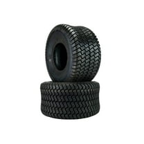 (2) 20x10.00-8 Turf Tires 4 Ply Lawn Mower and Garden Tractor 20x10x8 20x10-8