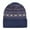 Blue - navy, variant on Club Room Mens Isle Knit Beanie Hat, Black, One Size
