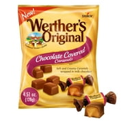 Werthers Original Soft Chocolate Covered Caramel Candy, 4.51 oz