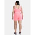 thumbnail image 4 of Athletic Works Women's and Women's Plus ButterCore Tipped Tennis Romper, Sizes XS-4X, 4 of 4