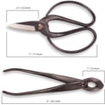 thumbnail image 5 of BambooMN Bonsai Basics Set - 8" Concave Cutter, 7" Heavy Duty Shear - 1 Set 1 Concave Cutter & Heavy Duty Shear Set, 5 of 8