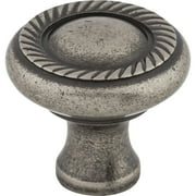 Top Knobs M329 Swirl Cut Knob 1 1/4" - Pewter Antique