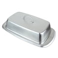 thumbnail image 2 of Traditional Stainless Steel Covered Butter Dish Lid with Knob-03 Style03, 2 of 6