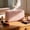Pink, variant on Solid Color Teddy Fleece Storage Bag Organizer, Portable Cosmetic Makeup Lint Pouch with Zipper Closure, Soft Compact Travel Bag for Toiletries Skincare Daily Commute and Weekend Trips-Gray