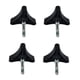 thumbnail image 5 of 4 piezas de repuesto de perilla universal para andador con ruedas, andador con ruedas plegable, andador manual, etc. Piezas generales de accesorios para andador con ruedas., 5 of 5