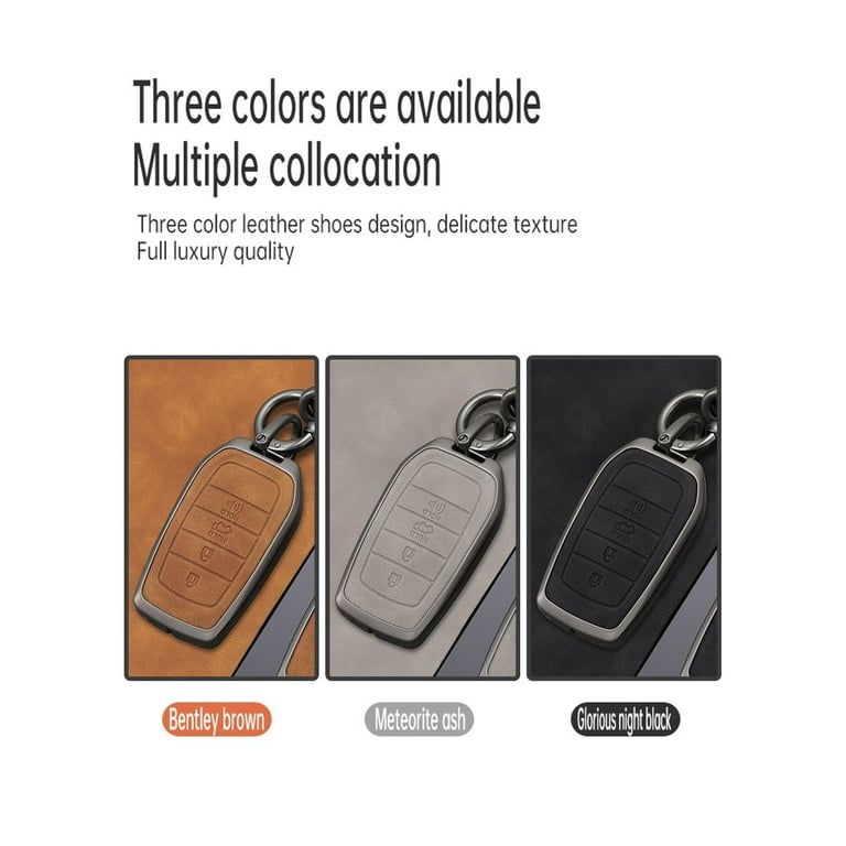 Key Fob Cover For Toyota Crown Corolla Cross Grand Highlander Land Cruise Prius Sequoia Tundra Venza
