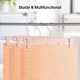 thumbnail image 4 of Space-Saving Skirt Holders with 360 Swivel Hooks, Adjustable Clips, Trouser Hangers, Clothes Coat Garment Jeans Hangers (20 Pack, Pink), 4 of 4