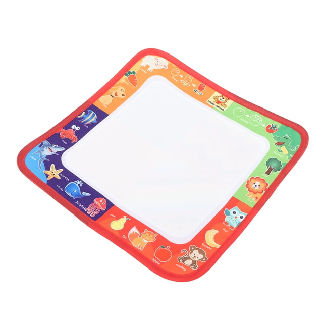 Alfombrilla De Dibujo De Agua Para Niños, Alfombrilla De Pintura De Dibujo De Agua Colorida Portátil Ligera Regalos De Juego De Interacción Entre E Hijos