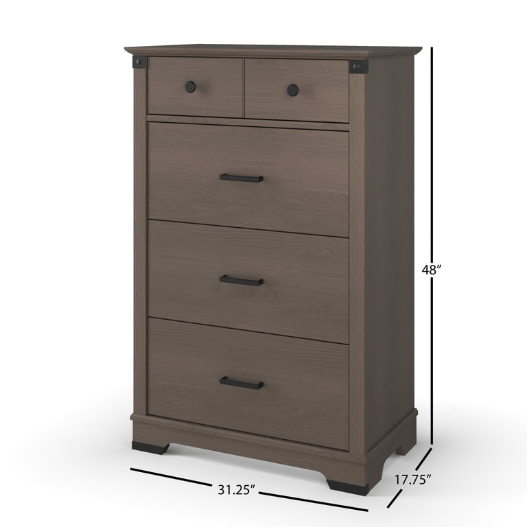 dapper grey dresser Redmond 4 Drawer Chest, Dapper Gray at Child Craft