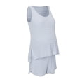 thumbnail image 4 of Ingrid & Isabel For Every Belly Women's Maternity Ribbed Henley Tank & Short Set, Sizes S-XXXL, 4 of 8