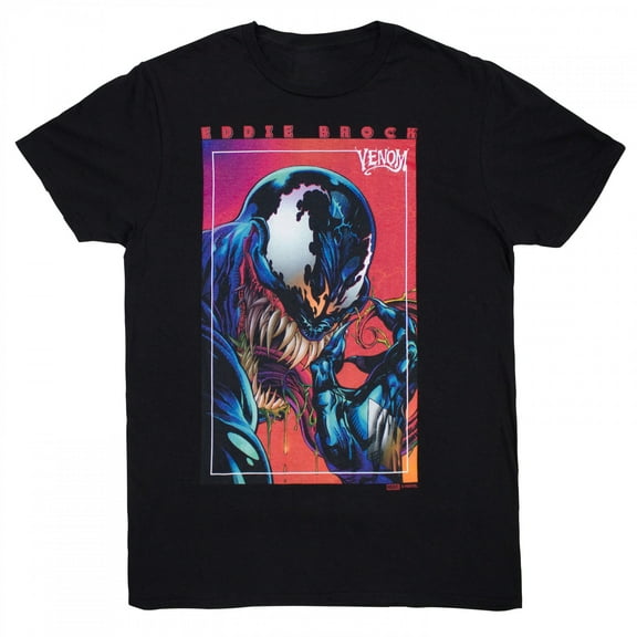 Venom Eddie Brock Character Poster T-Shirt-Medium