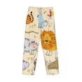 thumbnail image 3 of Lsque Animals Print Men's Pajama Pants, Lounge Pant - Comfortable Home Wear,Elastic Waistband, Stylish Design-Large, 3 of 9